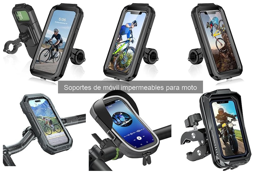 Consejos para el cuidado de soportes de móvil impermeables para moto