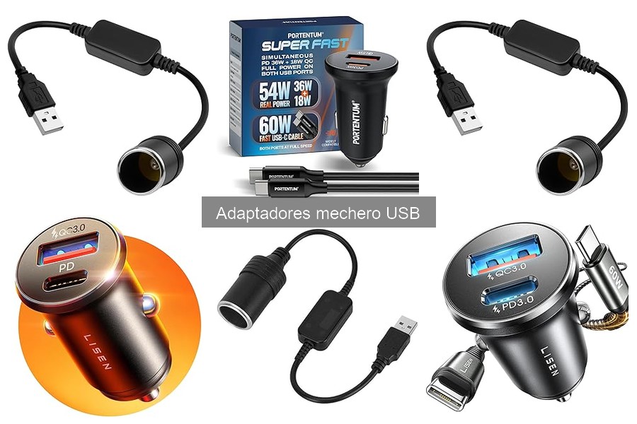 ¿Cuánto cuesta un adaptador mechero USB y dónde comprarlo?