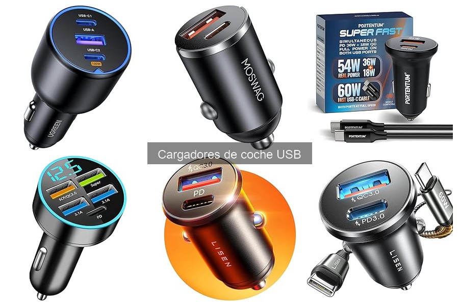 ¿Cuánto cuesta un cargador de coche USB? Precios y Comparativas