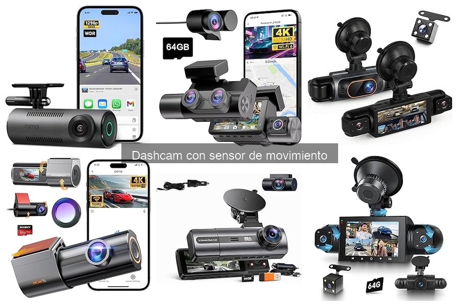 Descubre qué es una dashcam con sensor de movimiento