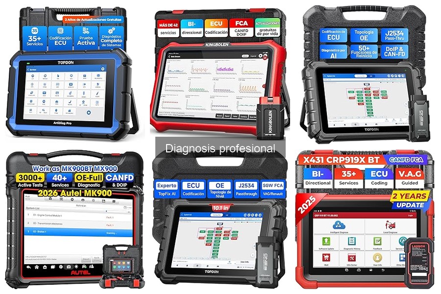 Diferencias entre escáneres OBD2: gama baja vs alta