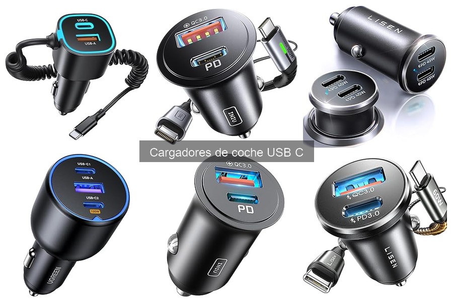 Dispositivos Compatibles con Cargadores de Coche USB-C