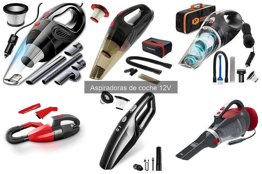 Dónde Comprar Aspiradoras de Coche 12V: Mejores Opciones