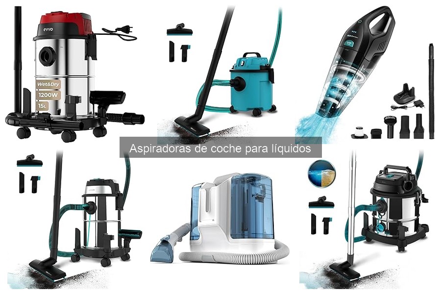 Dónde comprar aspiradoras de coche para líquidos al mejor precio