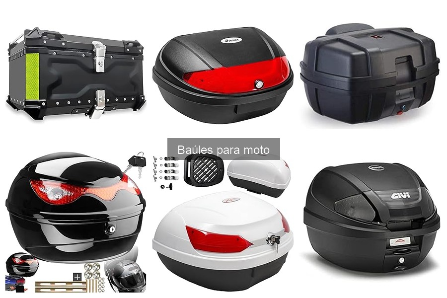 Dónde comprar baúles para moto: las mejores opciones