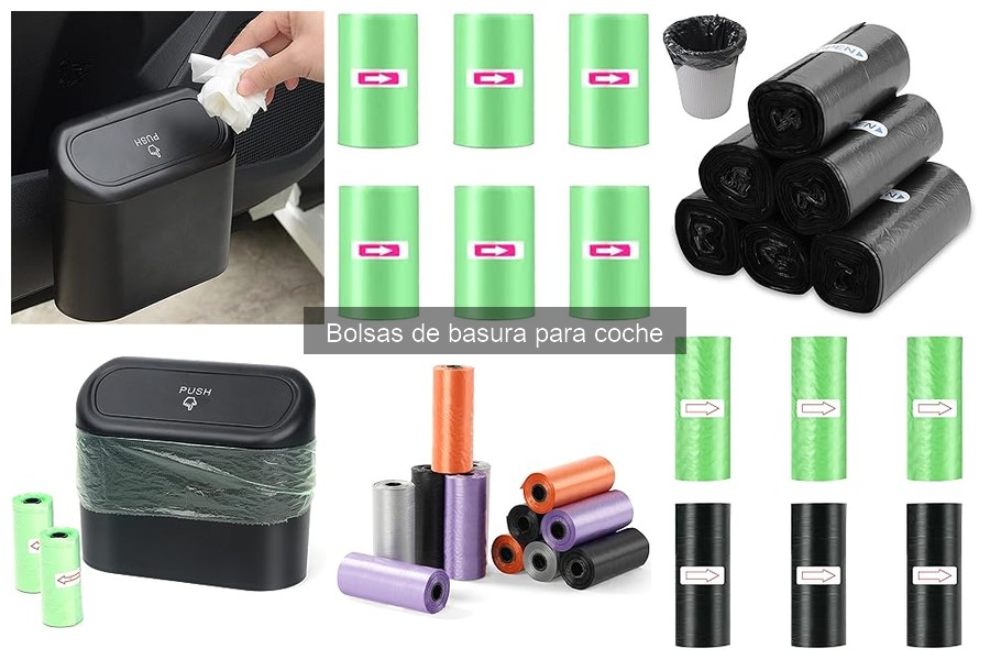 Dónde comprar bolsas de basura para coche a buen precio