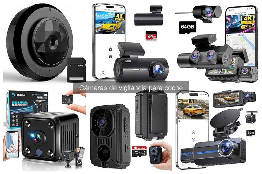 Dónde comprar cámaras de vigilancia para coche con los mejores precios