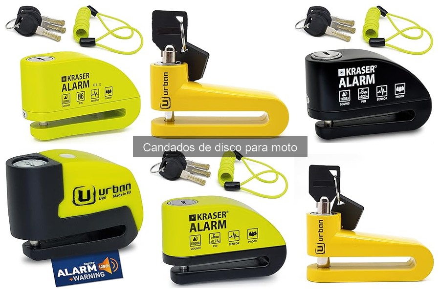 Dónde comprar candados de disco para moto: mejores opciones