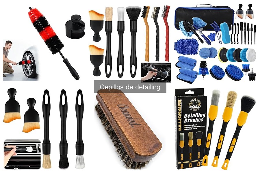 Dónde comprar cepillos de detailing a buen precio online y en tienda