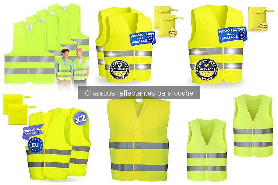 Dónde comprar chalecos reflectantes para coche a buen precio
