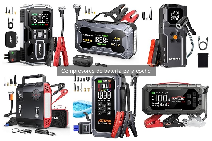 Dónde comprar compresores de batería para coche: mejores opciones
