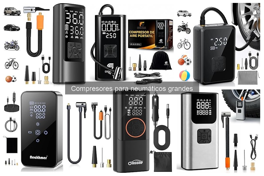 Dónde comprar compresores de neumáticos grandes