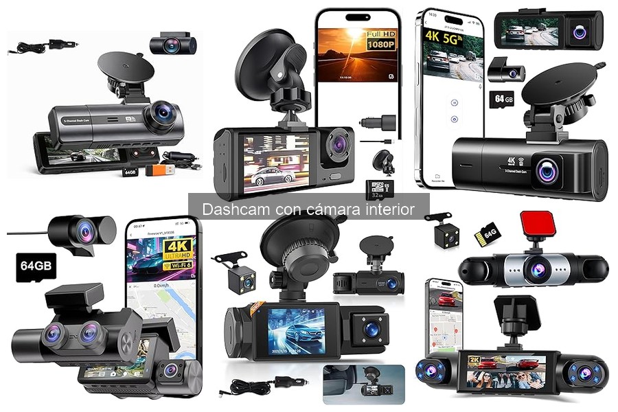 Dónde comprar dashcams con cámara interior al mejor precio