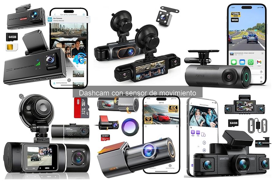 ¿Dónde comprar dashcams con sensor de movimiento?