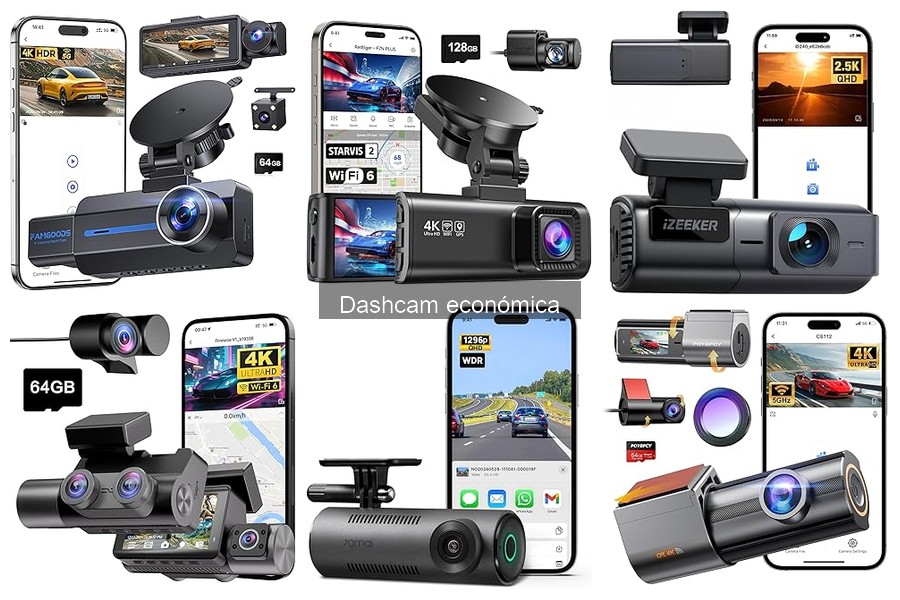 Dónde comprar dashcams económicas: mejores opciones online