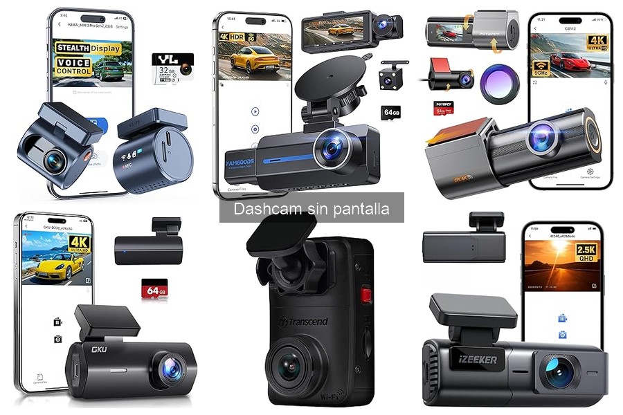 Dónde comprar dashcams sin pantalla al mejor precio
