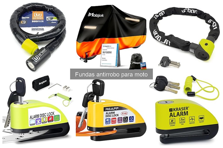 Dónde comprar fundas antirrobo para moto: tiendas y precios