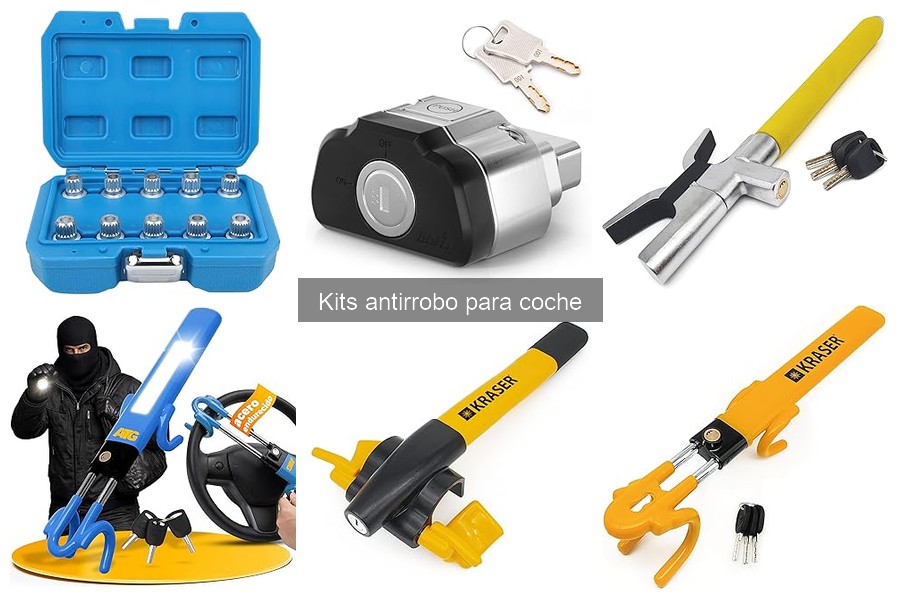 Dónde comprar kits antirrobo para coche: mejores opciones