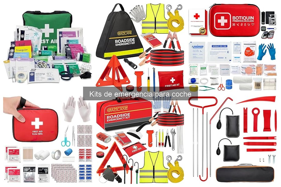 Dónde comprar kits de emergencia para coche a buen precio