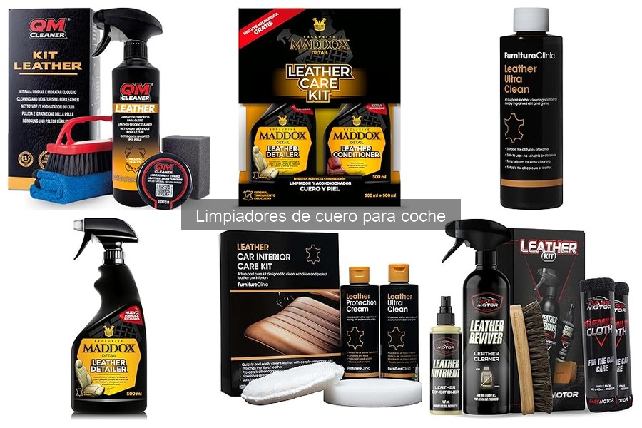 Dónde comprar limpiadores de cuero para coche: opciones y tiendas