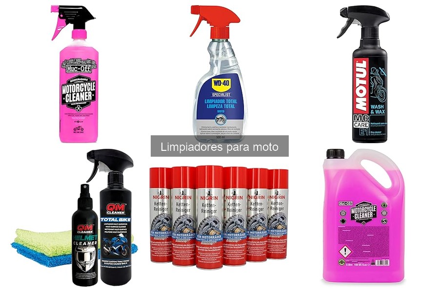 Dónde comprar limpiadores para motos económicos y efectivos