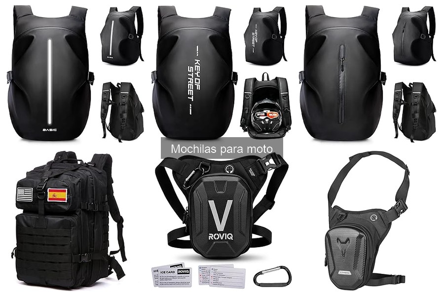 Dónde comprar mochilas para moto: tiendas y opciones