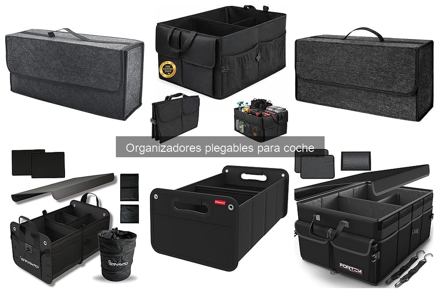 Dónde comprar organizadores plegables para coche: opciones y tips
