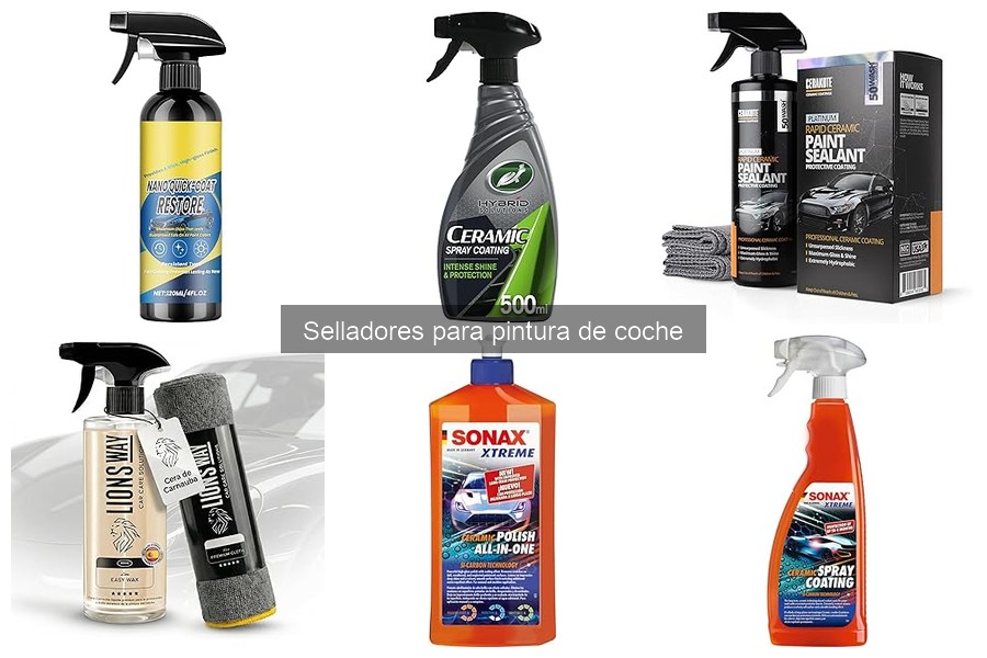 Dónde comprar selladores para pintura de coche al mejor precio