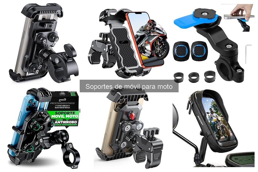 Dónde comprar soporte de móvil para moto: opciones y ofertas