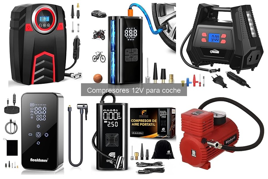 Dónde comprar un compresor 12V para coche: Mejores opciones