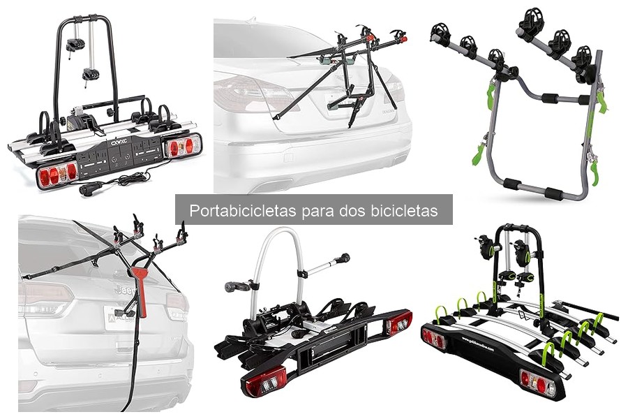 Dónde comprar un portabicicletas para dos bicicletas