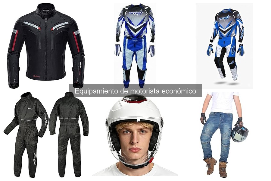 Equipamiento económico para viajes largos en moto