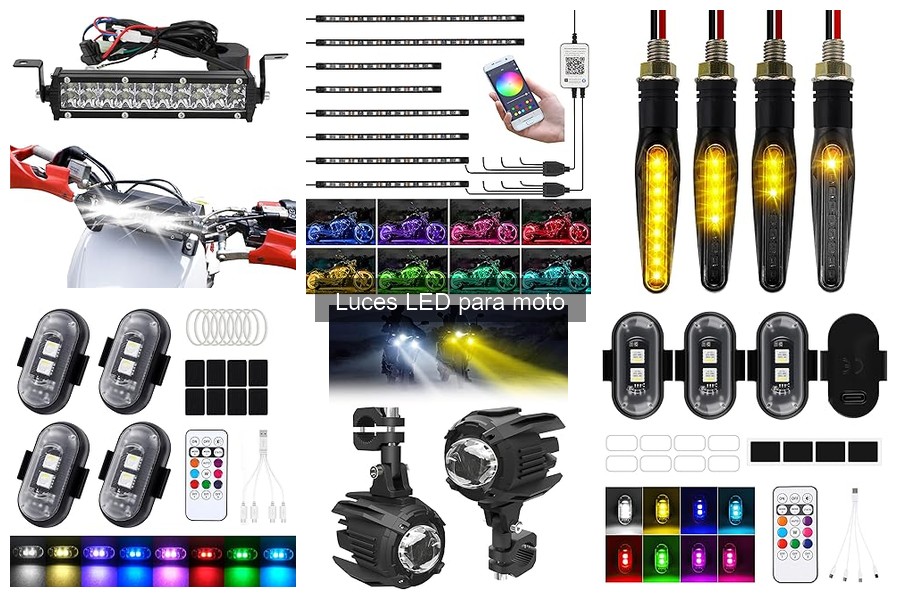 Errores comunes al elegir luces LED para moto