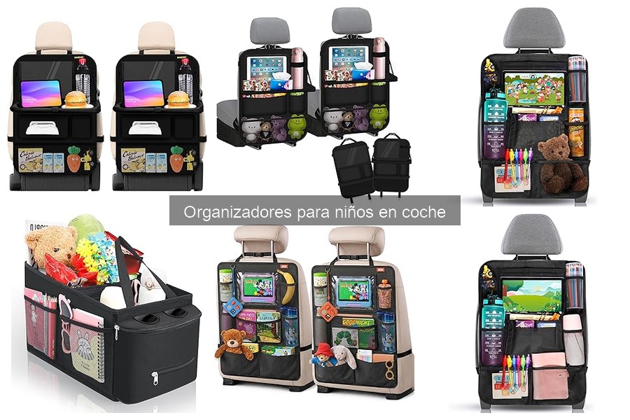Errores comunes al elegir organizadores para niños en coche
