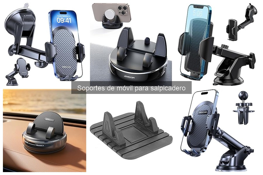 Errores comunes al instalar soportes de móvil para salpicadero