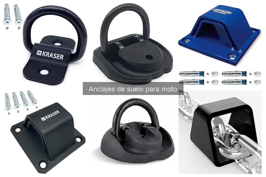 Errores comunes al usar anclajes de suelo para moto