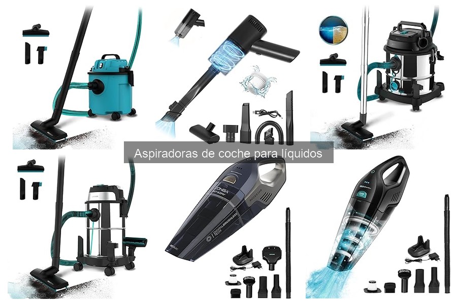 Errores comunes al usar aspiradoras de coche para líquidos