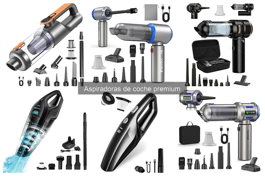 Errores comunes al usar aspiradoras de coche premium