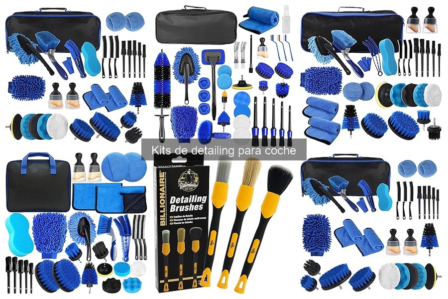 Errores comunes al usar kits de detailing para coche