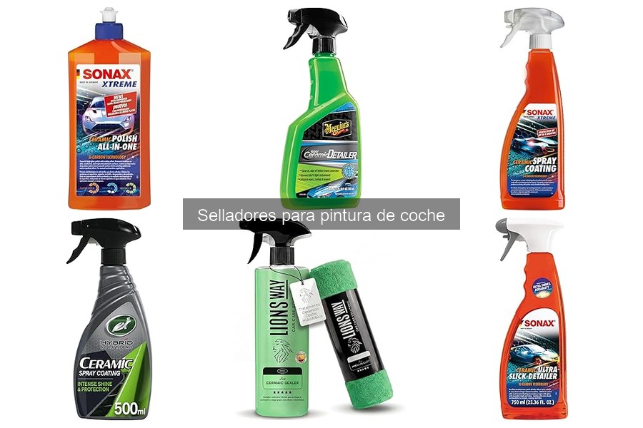 Errores comunes al usar selladores para pintura de coche