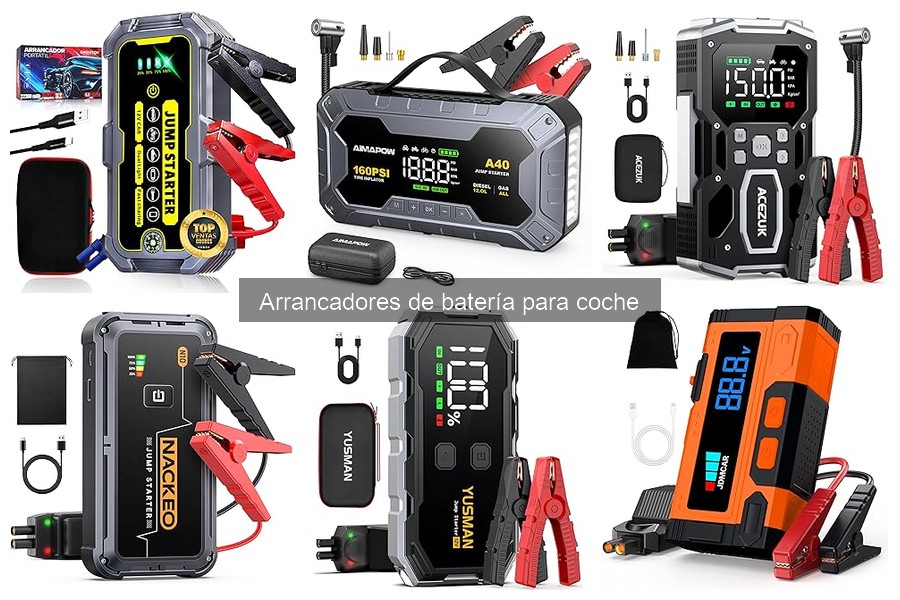 Errores comunes al usar un arrancador de batería para coche