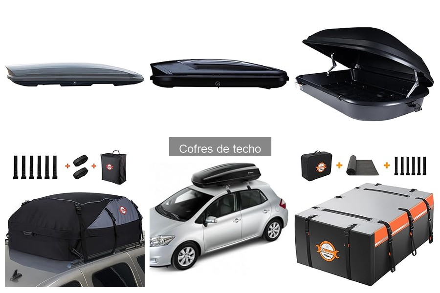 Espacio de carga: ¿Cuánto cabe en un cofre de techo?
