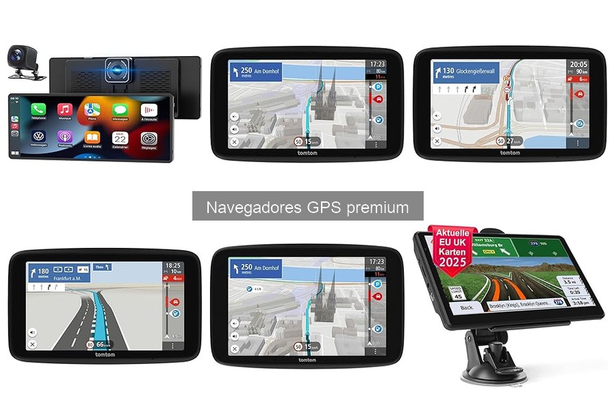 Funciones Avanzadas de Navegadores GPS Premium para Coches