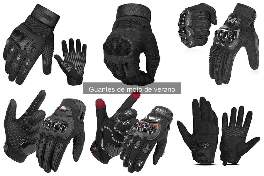 Guantes de moto de verano: características y beneficios