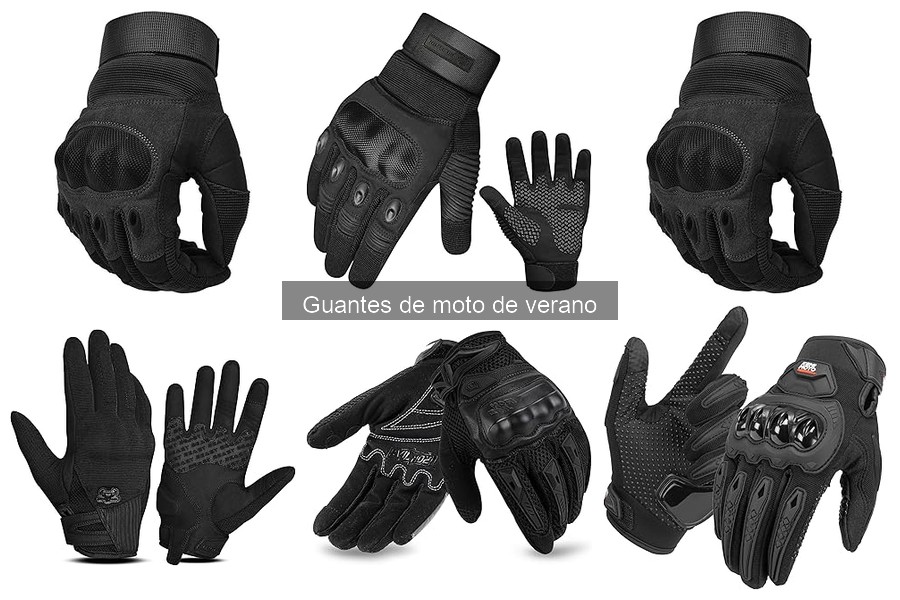 Guantes de moto de verano: urbanos vs. viajes largos