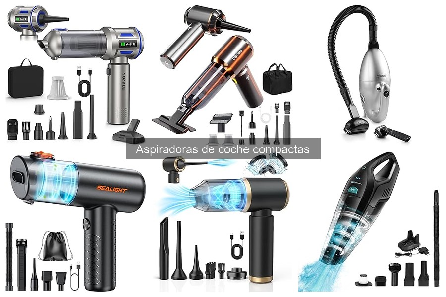 Guía de compra: Aspiradoras de coche compactas