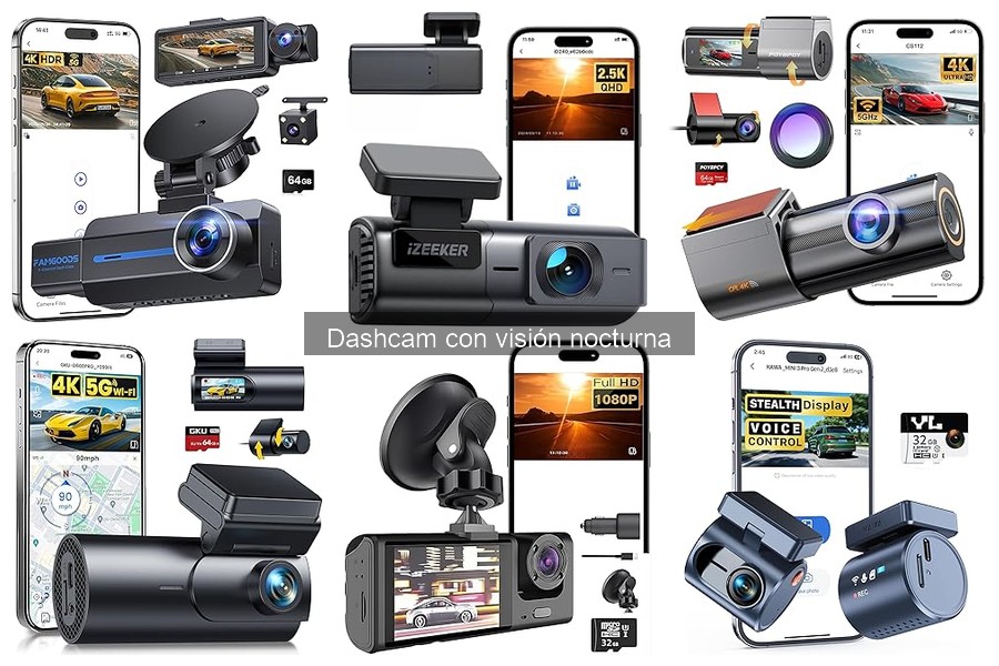 Guía de compra: Dashcams con visión nocturna