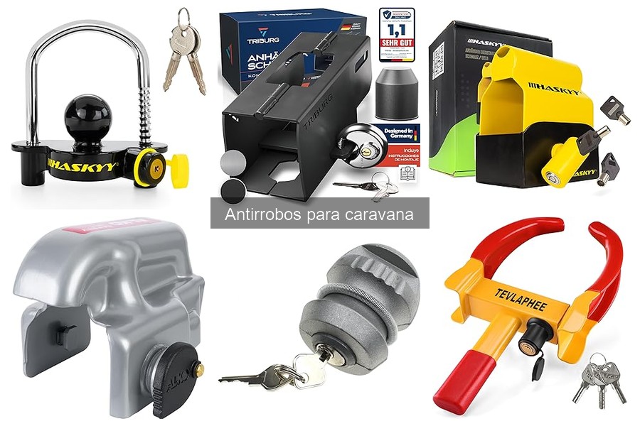 Guía de compra de antirrobos para caravana: ¡Asegura tu viaje!