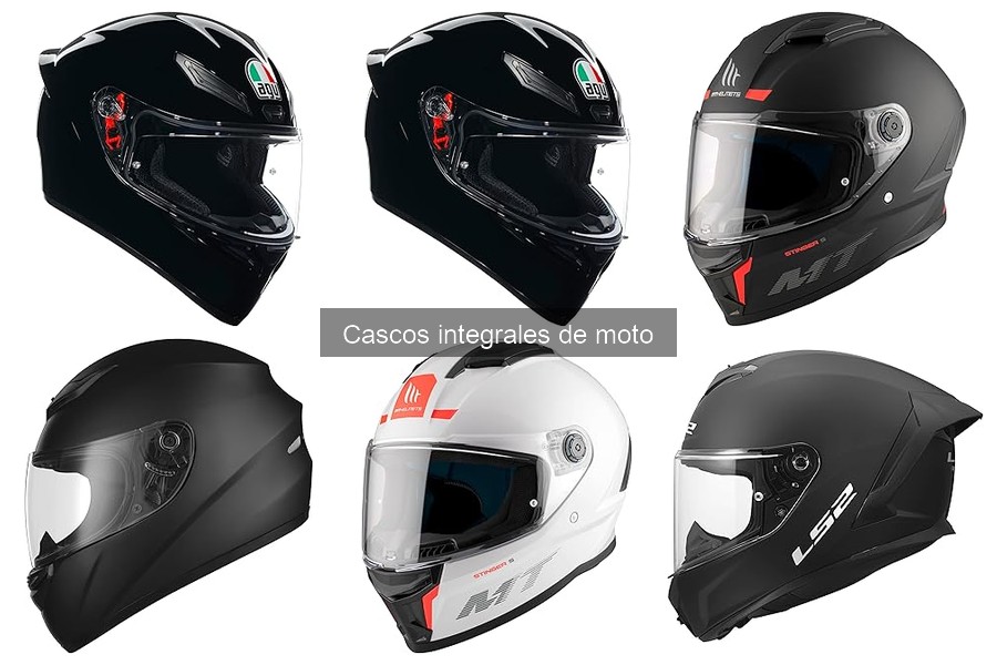 Guía de compra de cascos integrales de moto