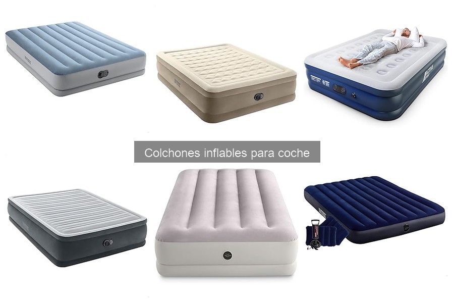 Guía de compra de colchones inflables para coche